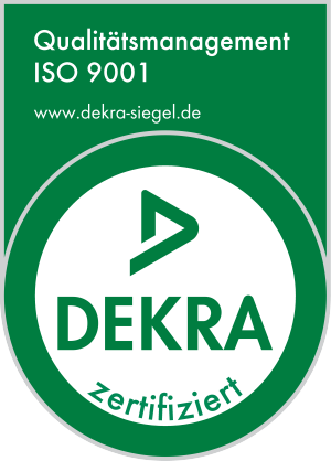 DEKRA Wir sind DEKRA zertifiziert!